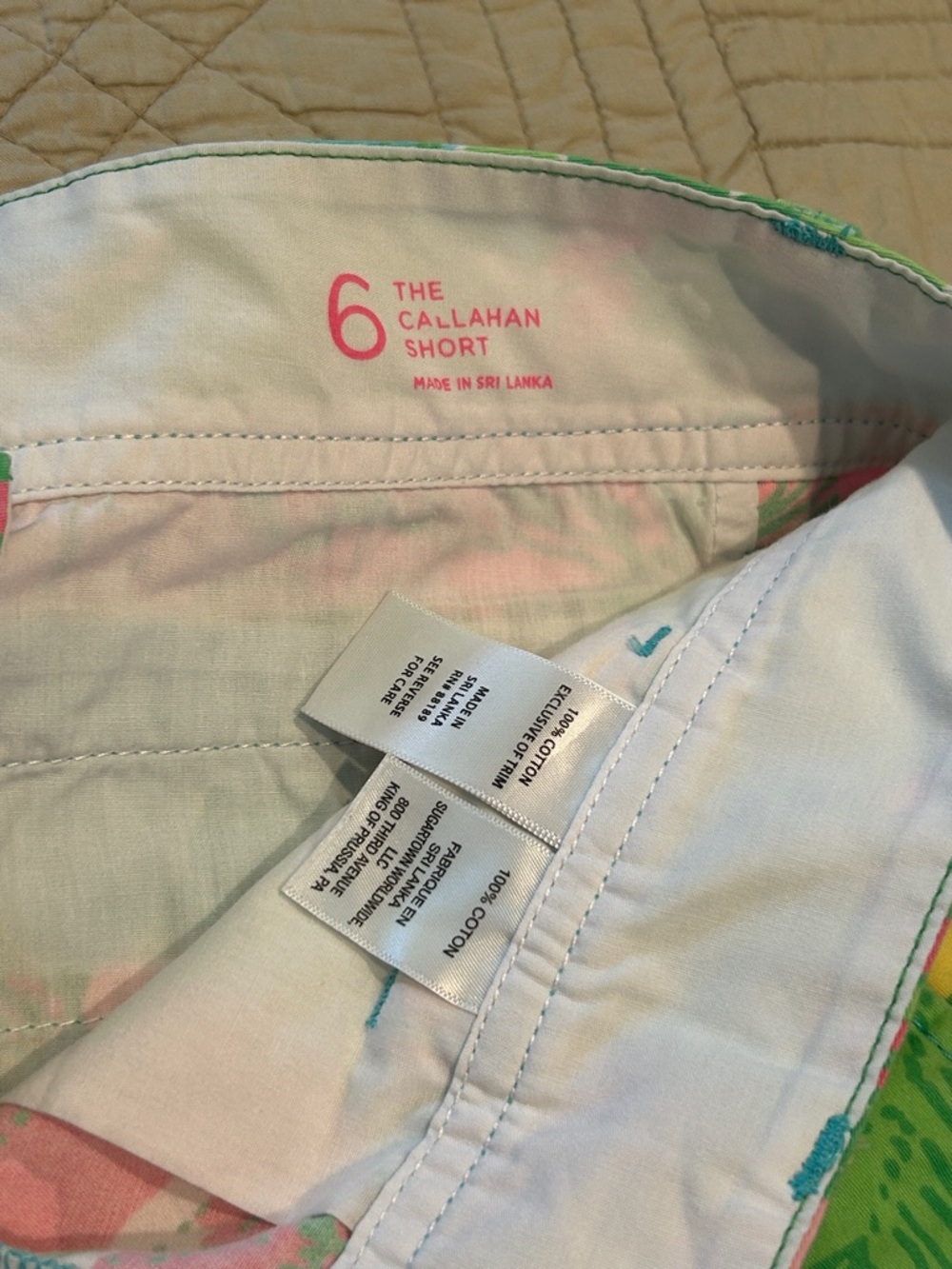 Lilly Pulitzer The Callahan Short in Floral Print - Picture 5 of 12